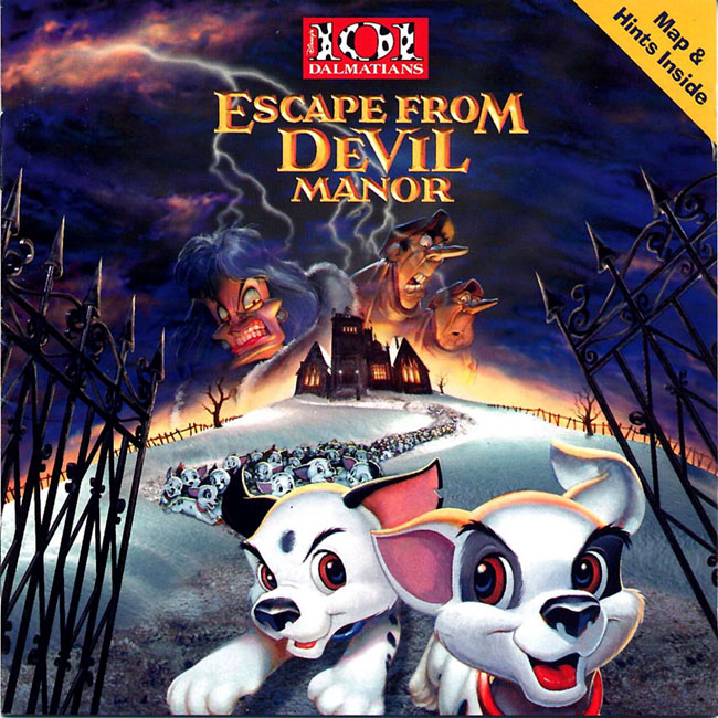 101 Dalmatians: Escape From DeVil Manor - predn CD obal