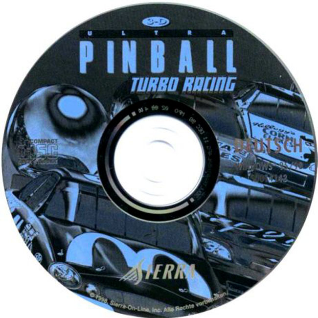 3D Ultra Pinball: Turbo Racing - CD obal
