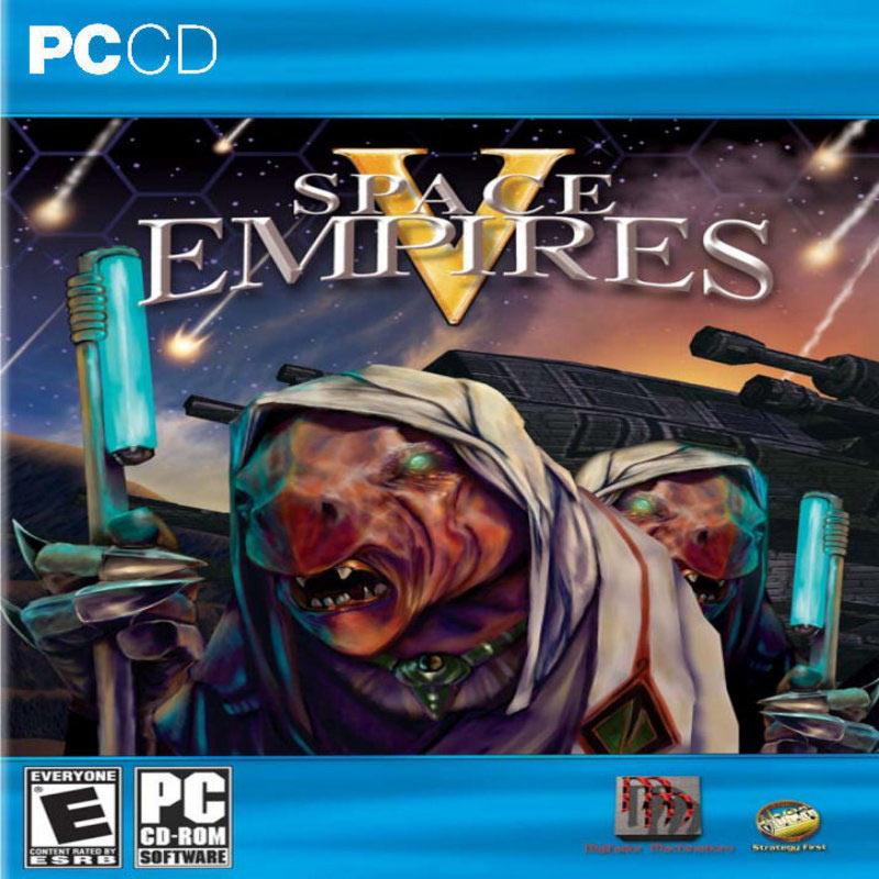 Space Empires V - predn CD obal