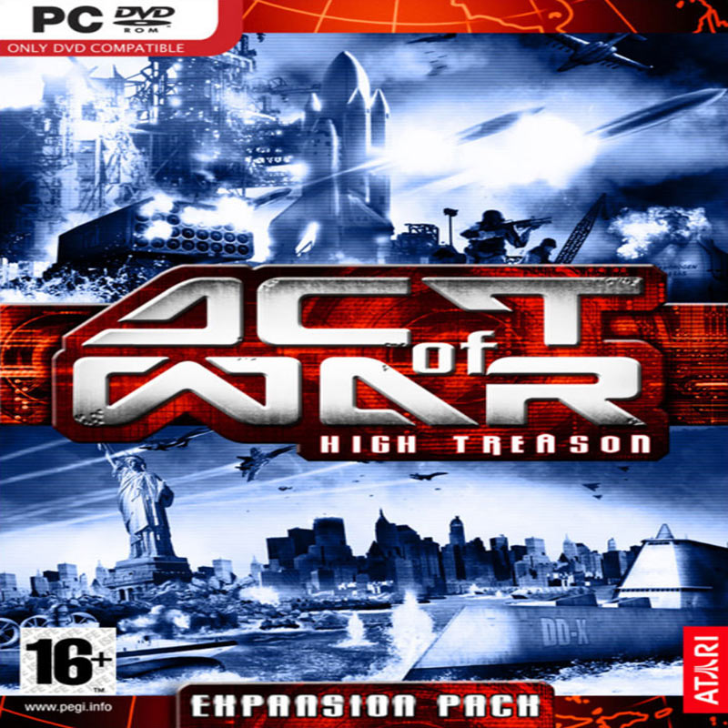 Act of War: High Treason - predn CD obal