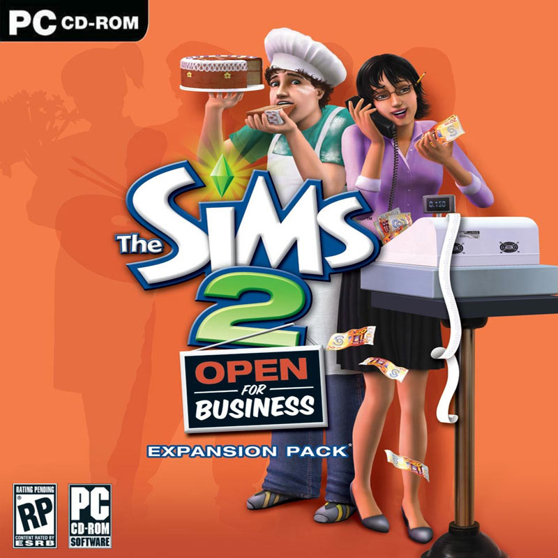 The Sims 2: Open for Business - predn CD obal