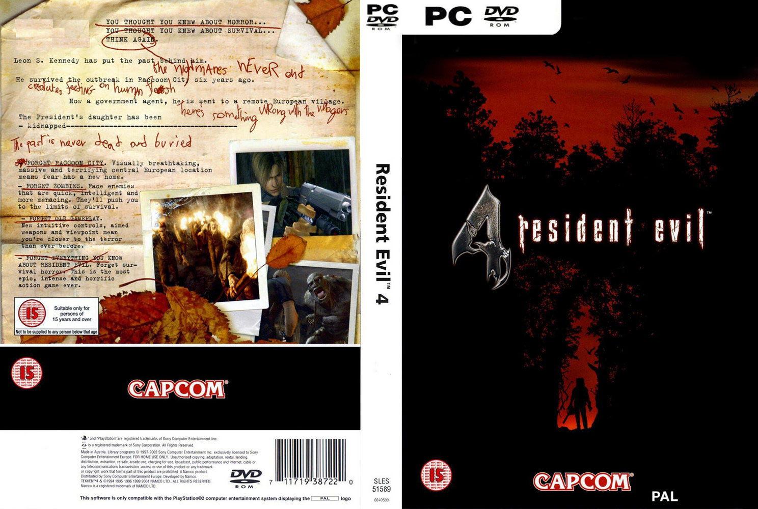 Resident Evil 4 - DVD obal 2