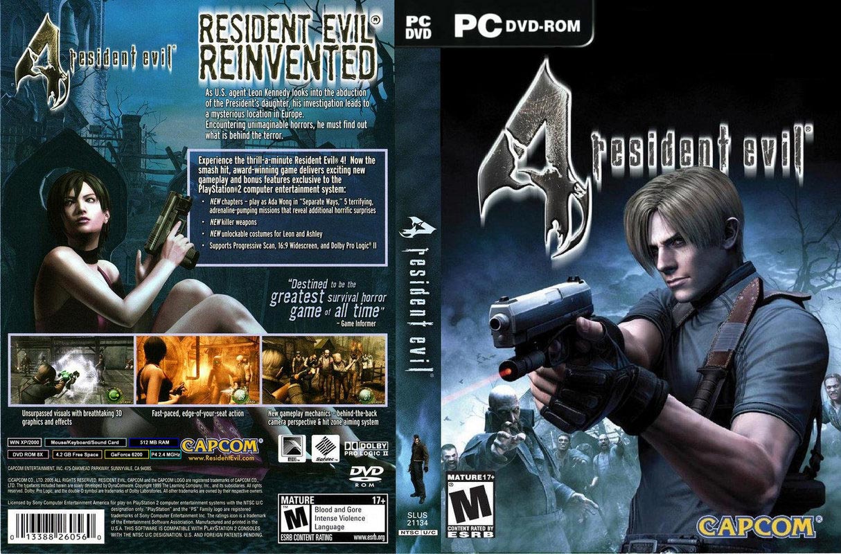 Resident Evil 4 - DVD obal 4