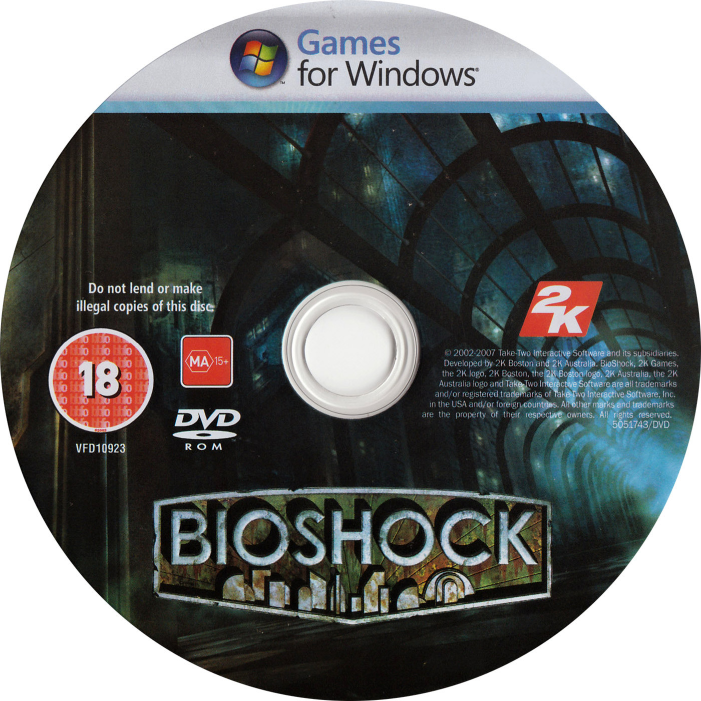 BioShock - CD obal