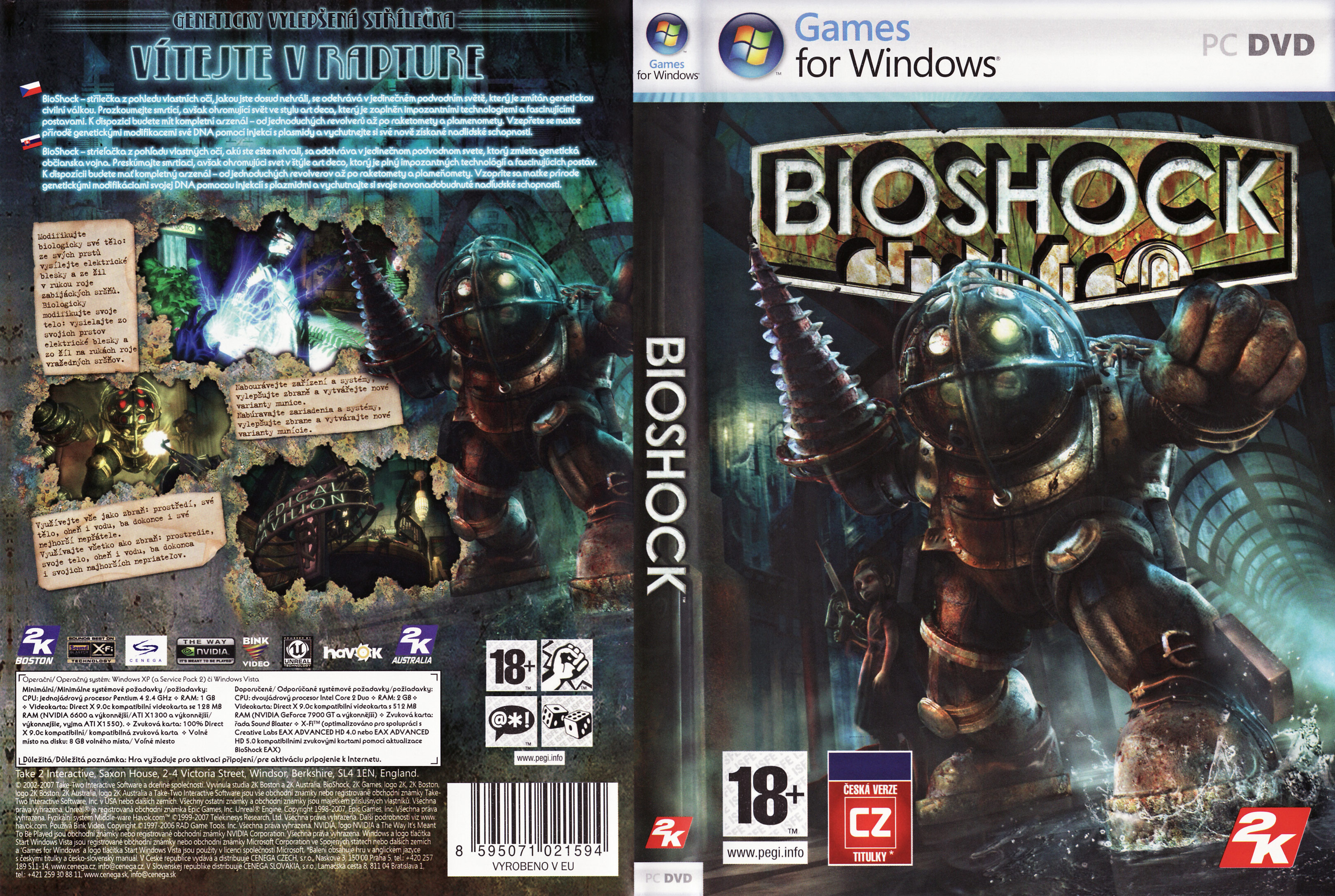 BioShock - DVD obal 2