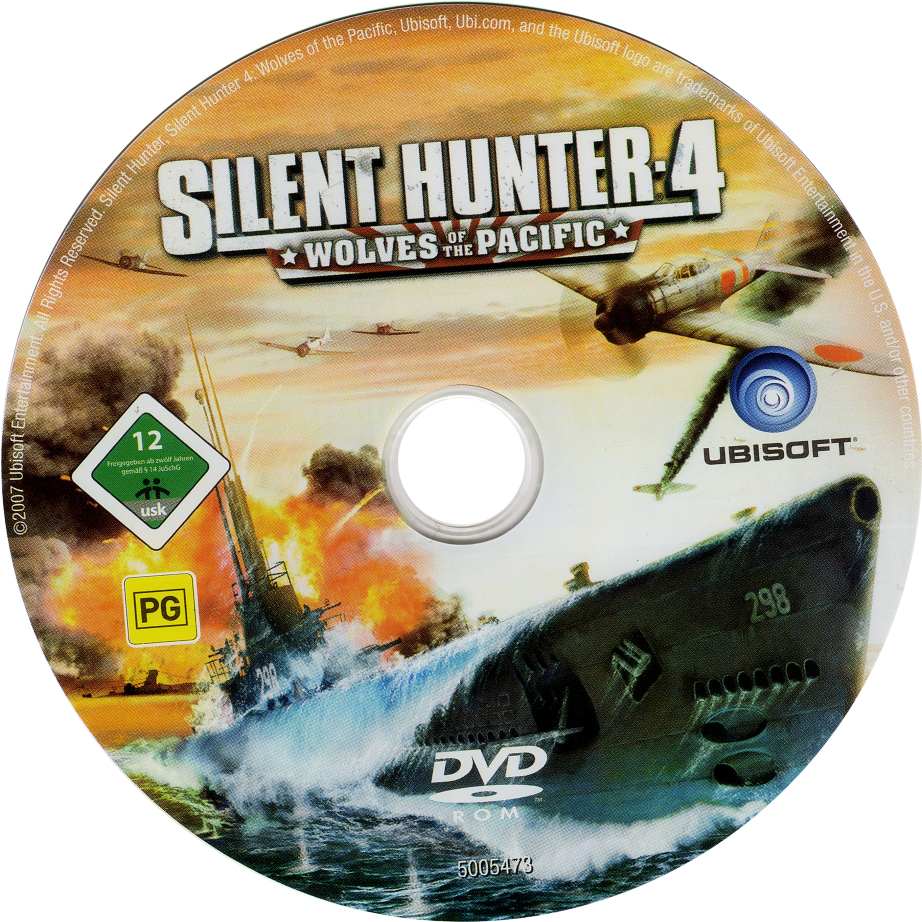 Silent Hunter 4: Wolves of The Pacific - CD obal 2