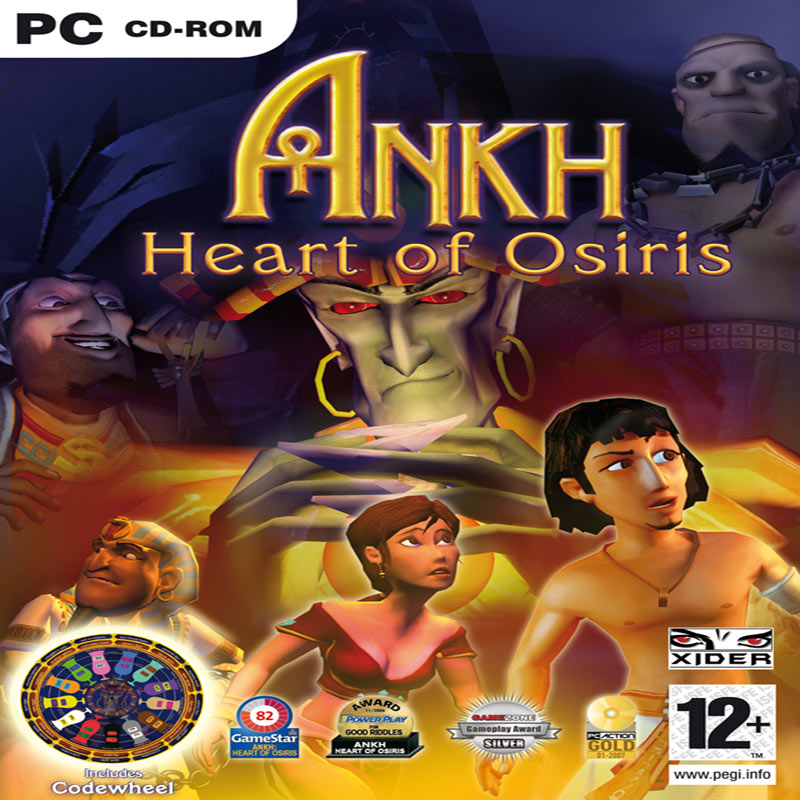 Ankh: Heart of the Osiris - predn CD obal