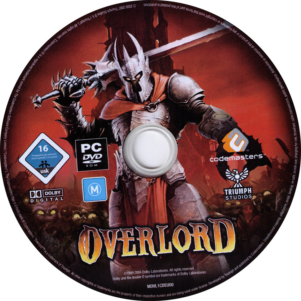 Overlord - CD obal 2