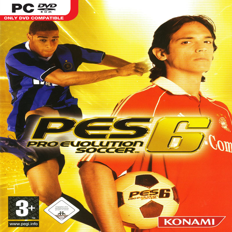 Pro Evolution Soccer 6 - predn CD obal 2