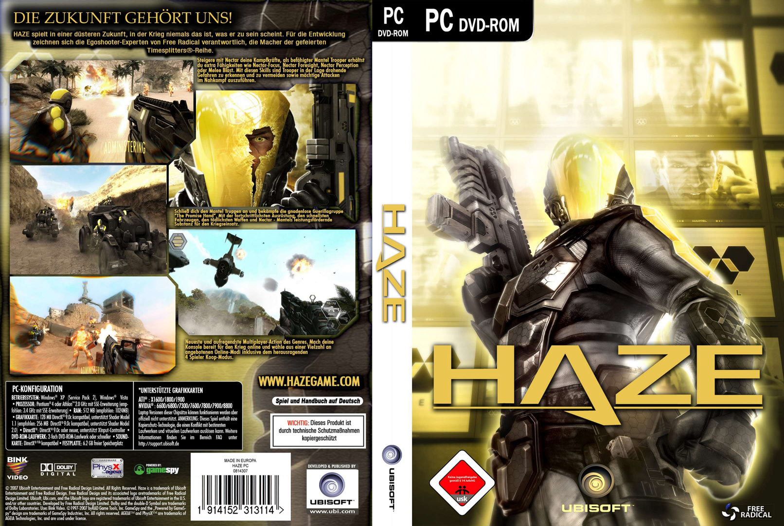 HAZE - DVD obal