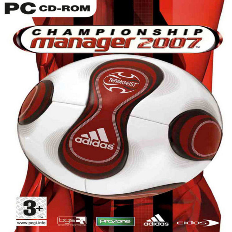 Championship Manager 2007 - predn CD obal