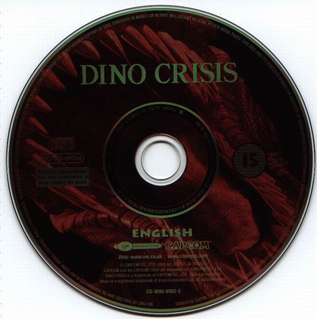 Dino Crisis - CD obal