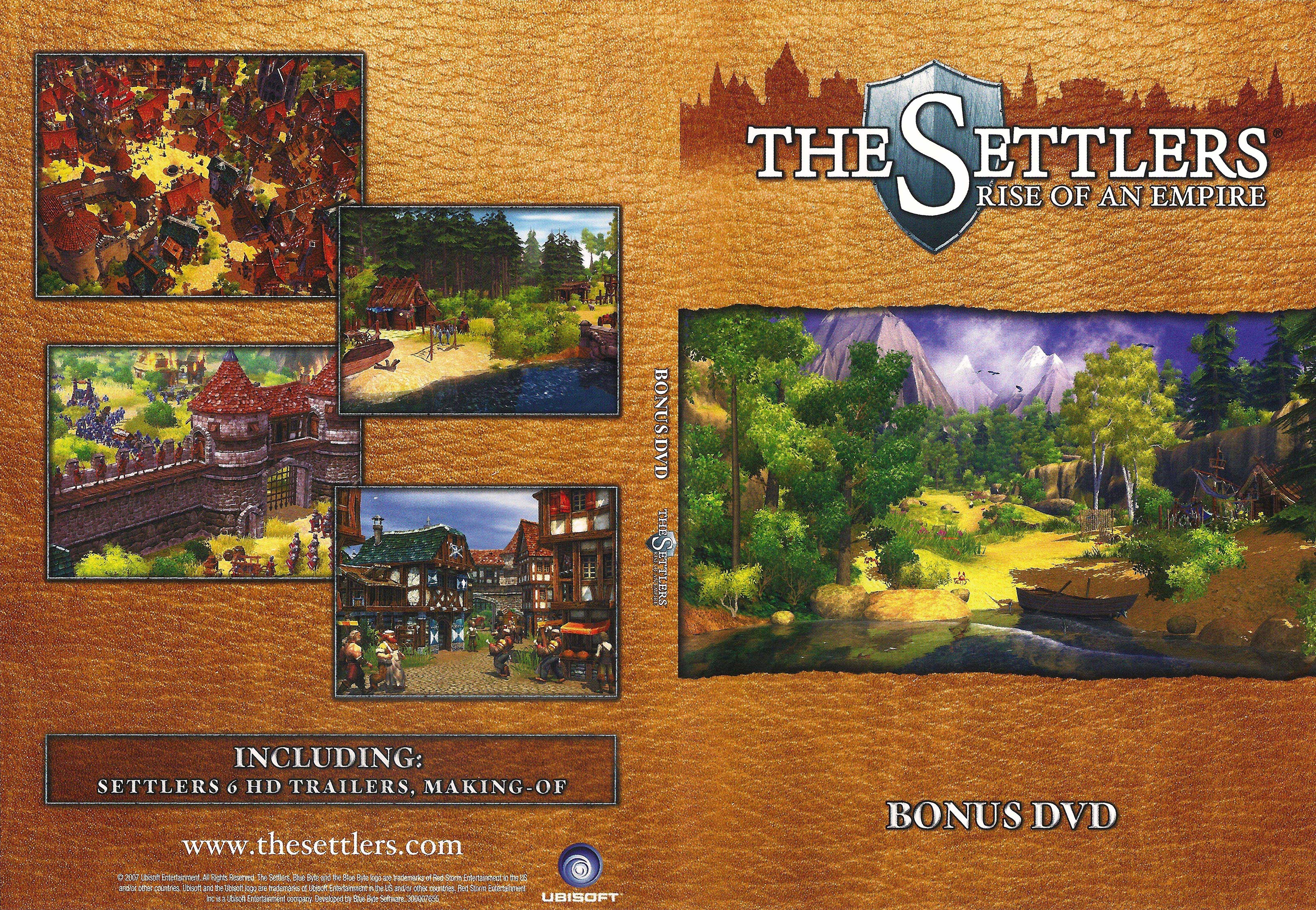 Settlers 6: Rise of an Empire - DVD obal 2