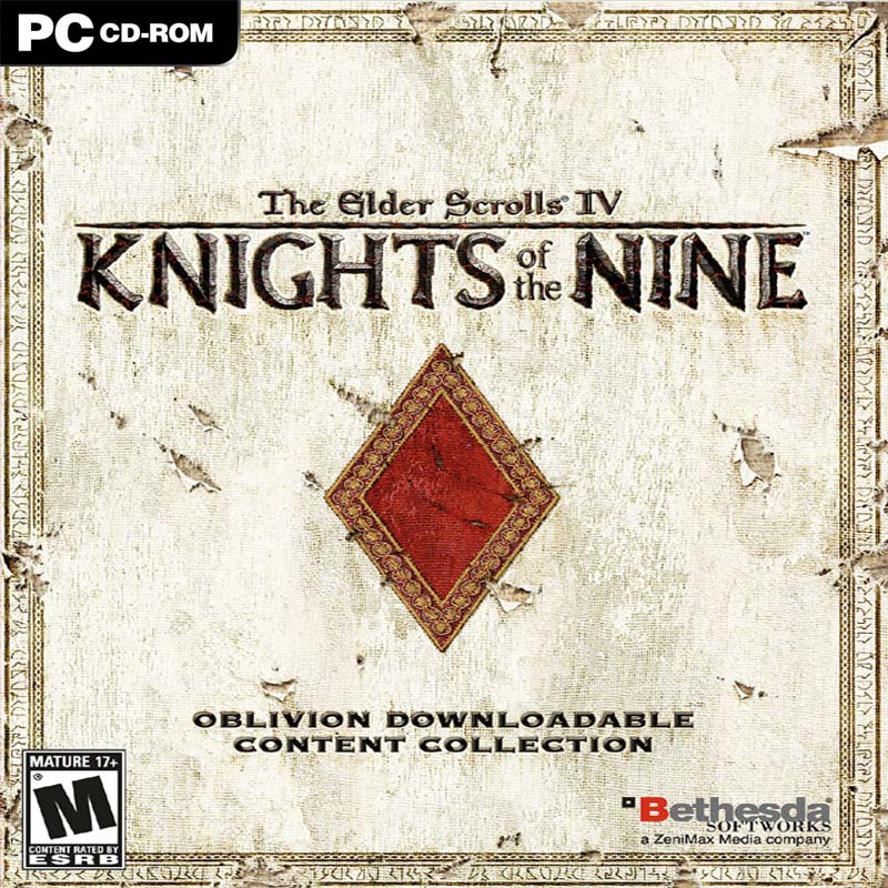 The Elder Scrolls 4: Knights Of The Nine - predn CD obal