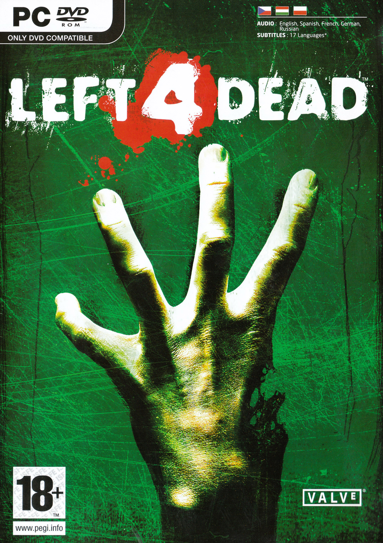 Left 4 Dead - predn DVD obal