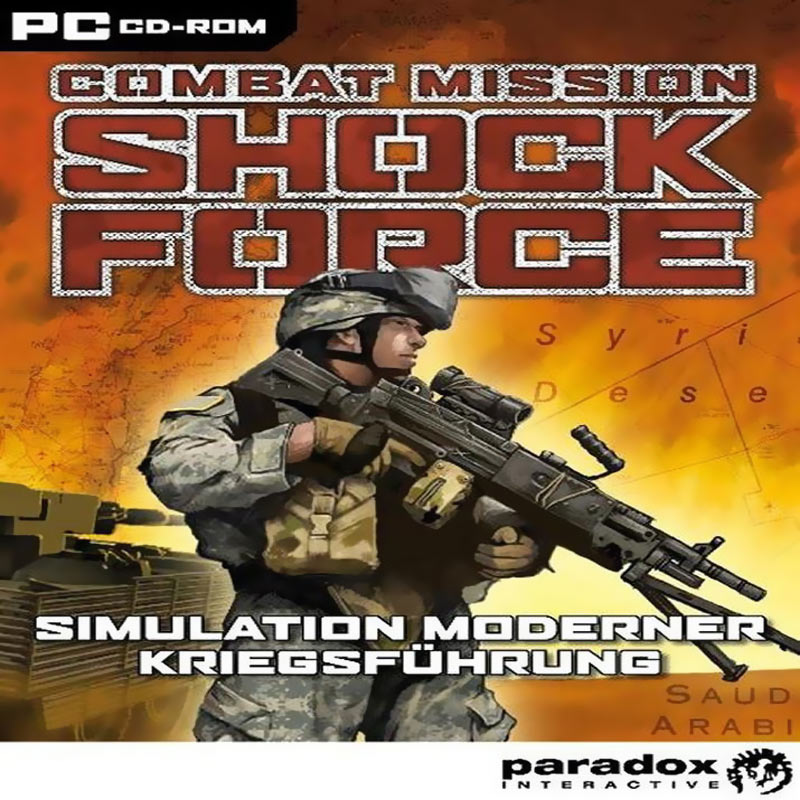 Combat Mission: Shock Force - predn CD obal