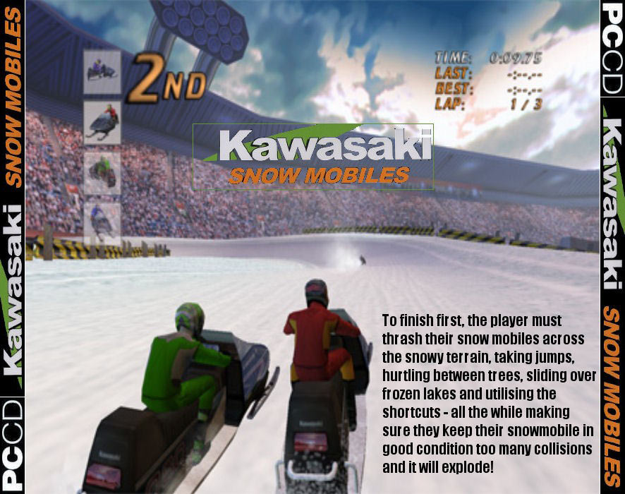 Kawasaki Snow Mobiles - zadn CD obal