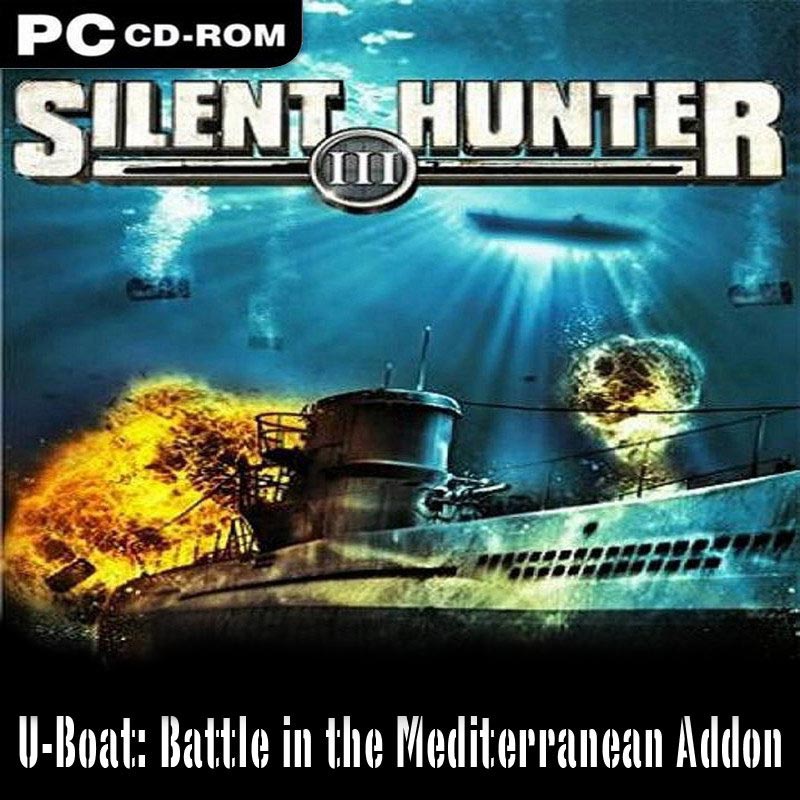Silent Hunter 3: U-Boat Battle in the Mediterranean - predn CD obal 2
