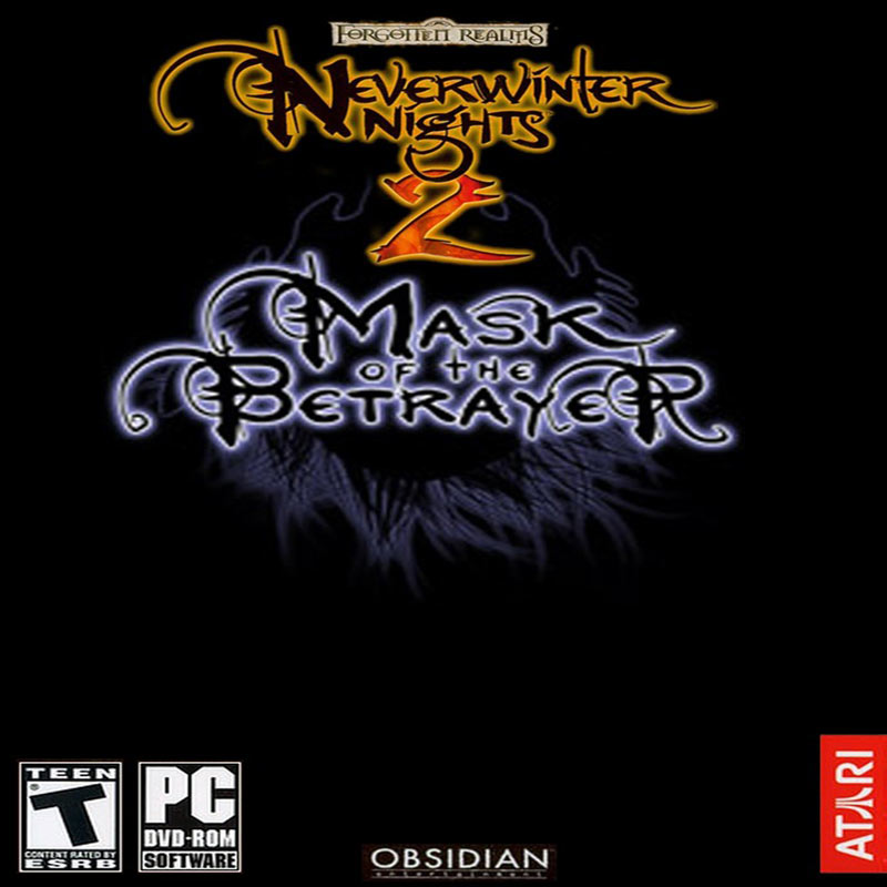 Neverwinter Nights 2: Mask of the Betrayer - predn CD obal