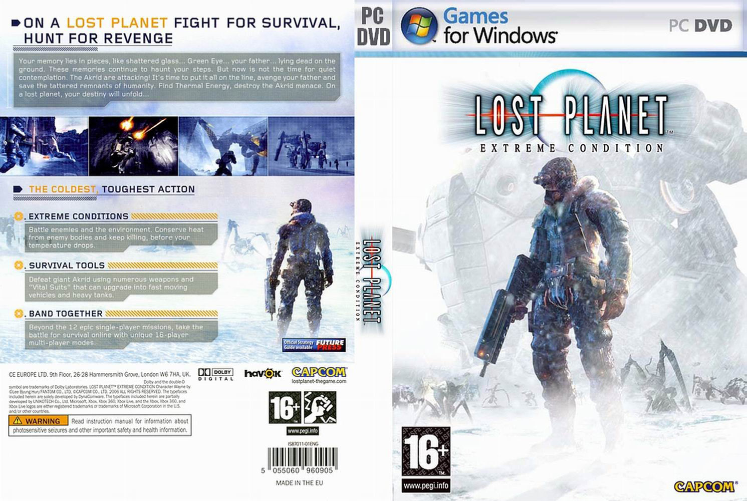 Lost Planet: Extreme Condition - DVD obal