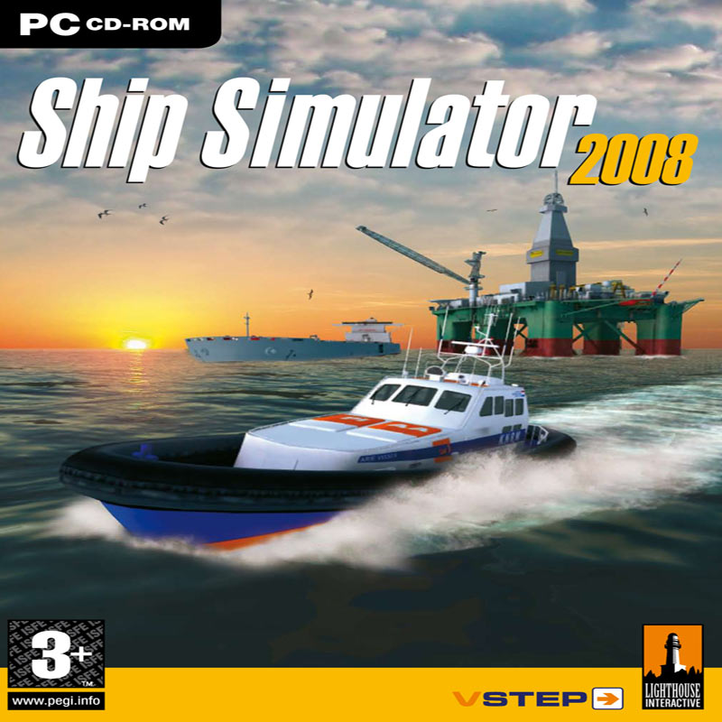 Ship Simulator 2008 - predn CD obal