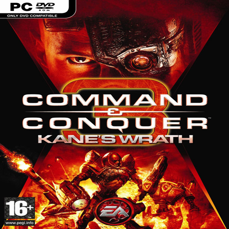 Command & Conquer 3: Kane's Wrath - predn CD obal