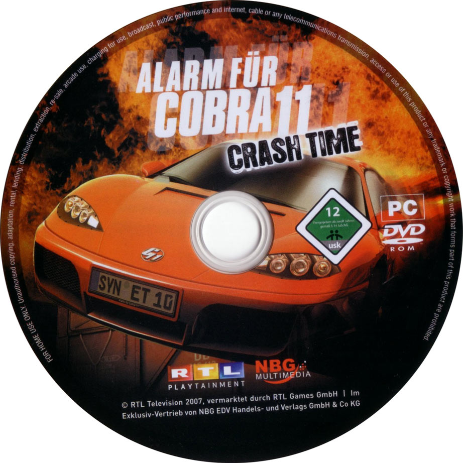 Alarm for Cobra 11: Crash Time - CD obal