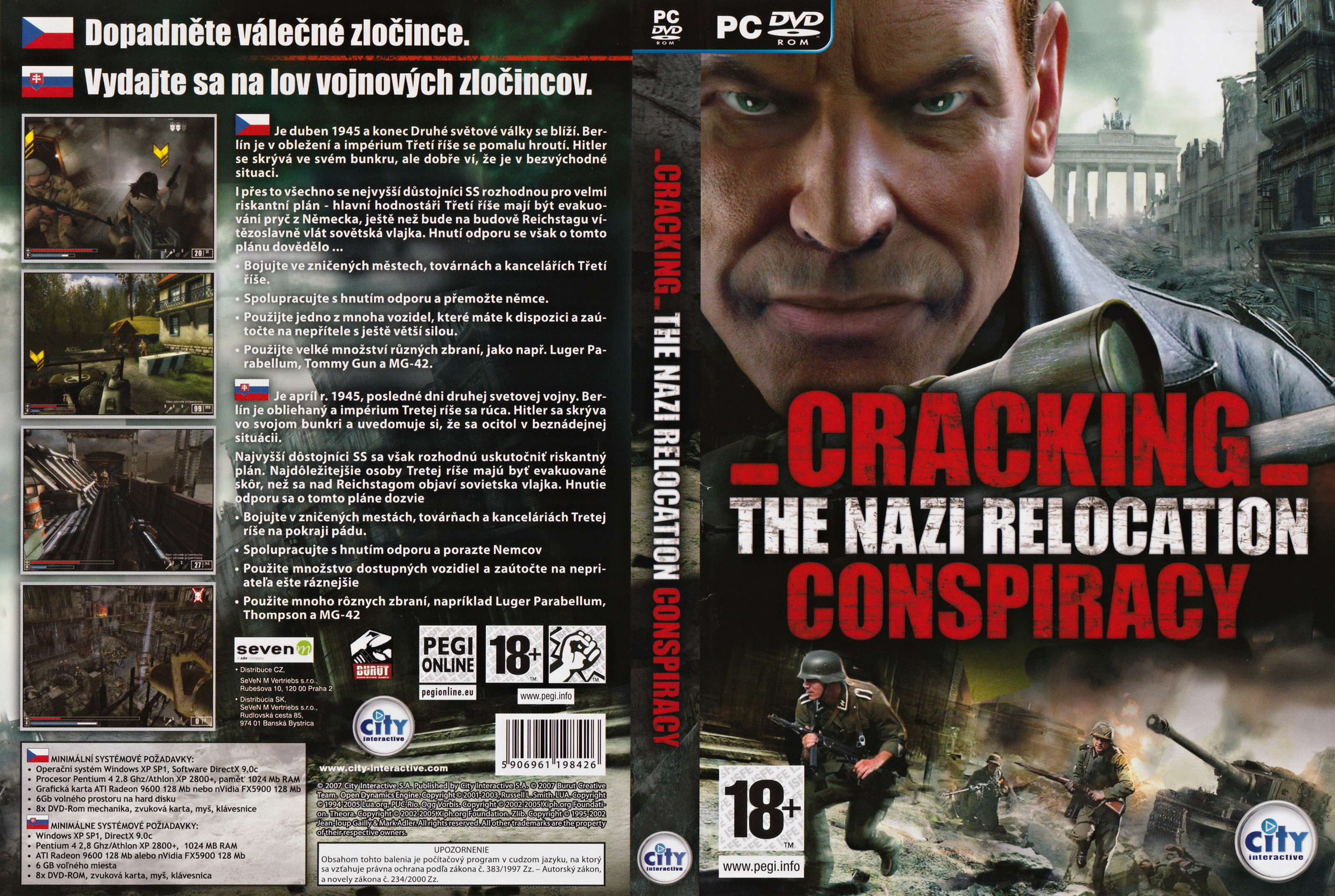 berSoldier 2: Crimes of War - DVD obal