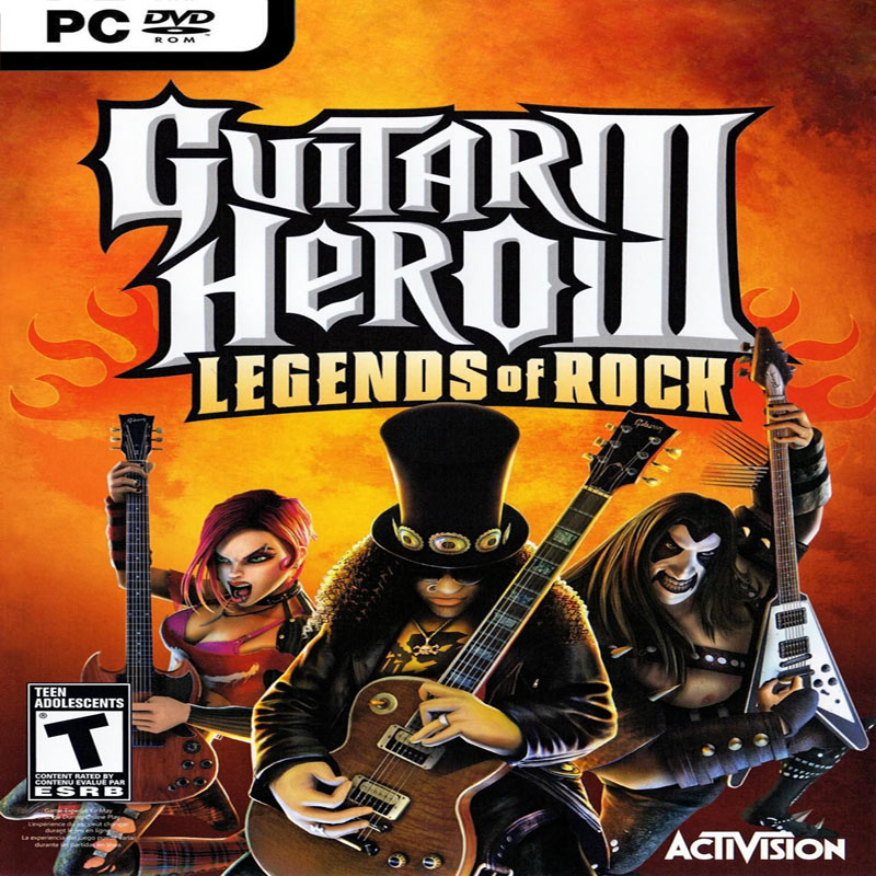 Guitar Hero III: Legends of Rock - predn CD obal