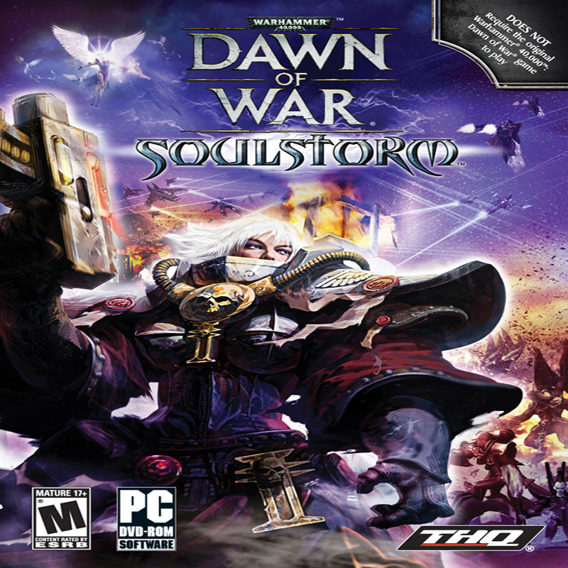 Warhammer 40000: Dawn of War - Soulstorm - predn CD obal