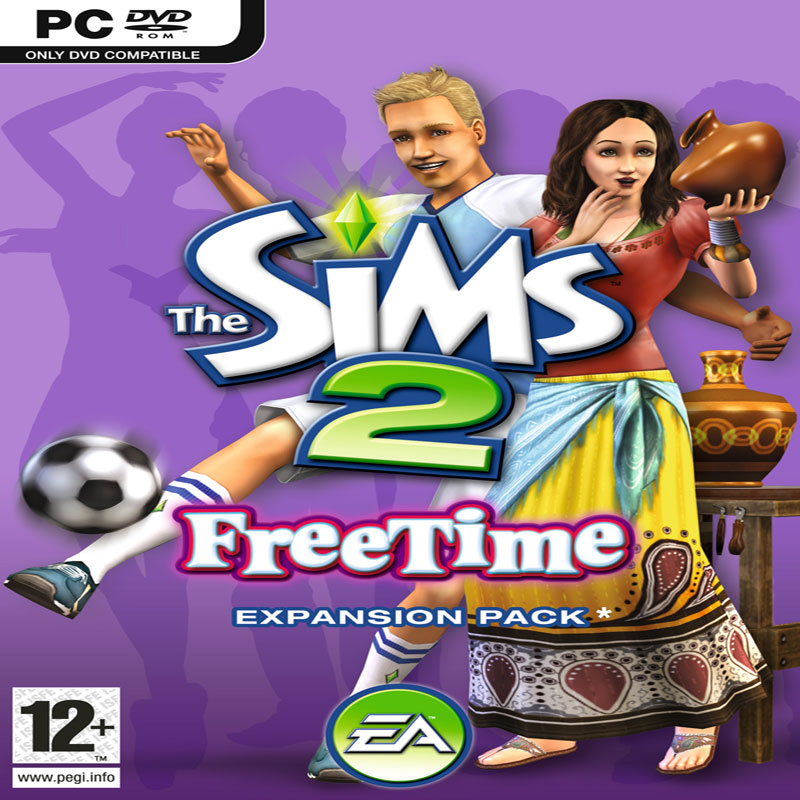 The Sims 2: Free Time - predn CD obal