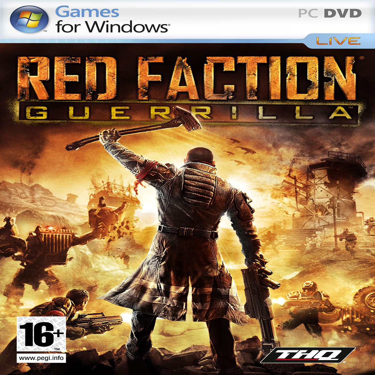 Red Faction: Guerrilla - predn CD obal 2