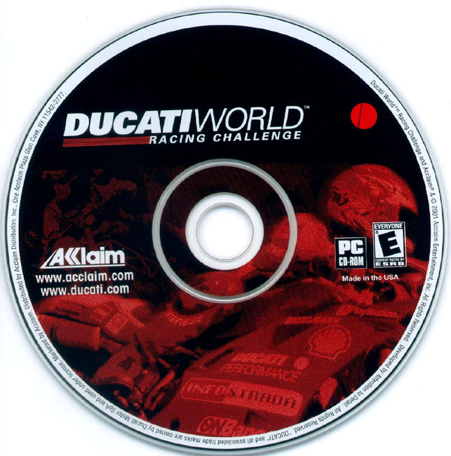 Ducati World Racing Challenge - CD obal