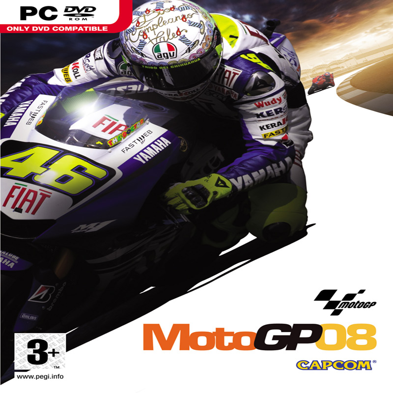 MotoGP 08 - predn CD obal 4