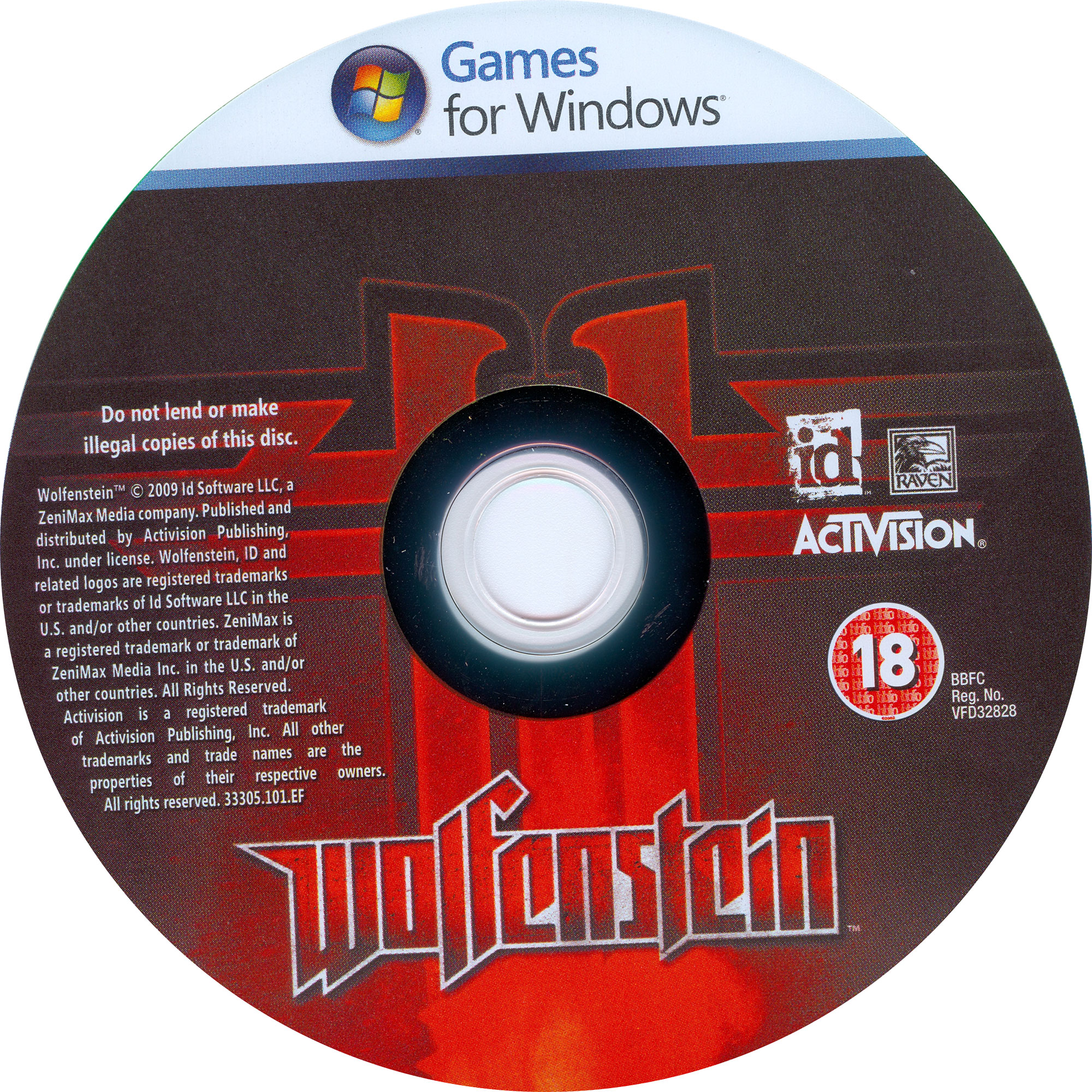 Wolfenstein - CD obal