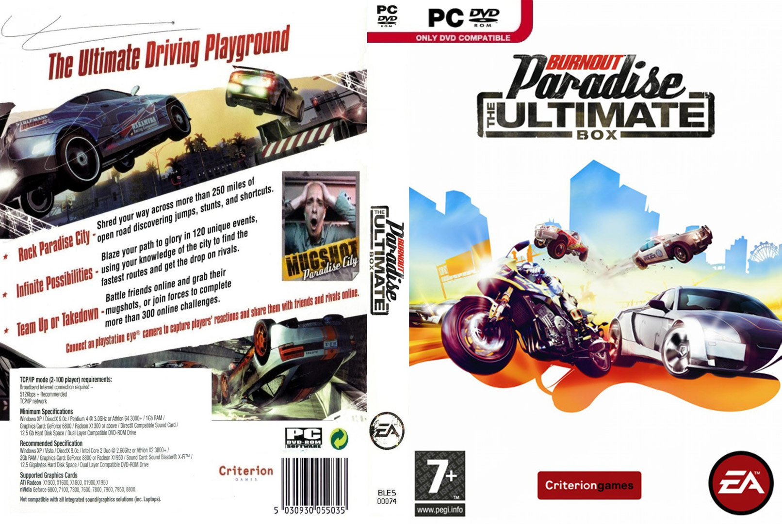 Burnout Paradise: The Ultimate Box - DVD obal