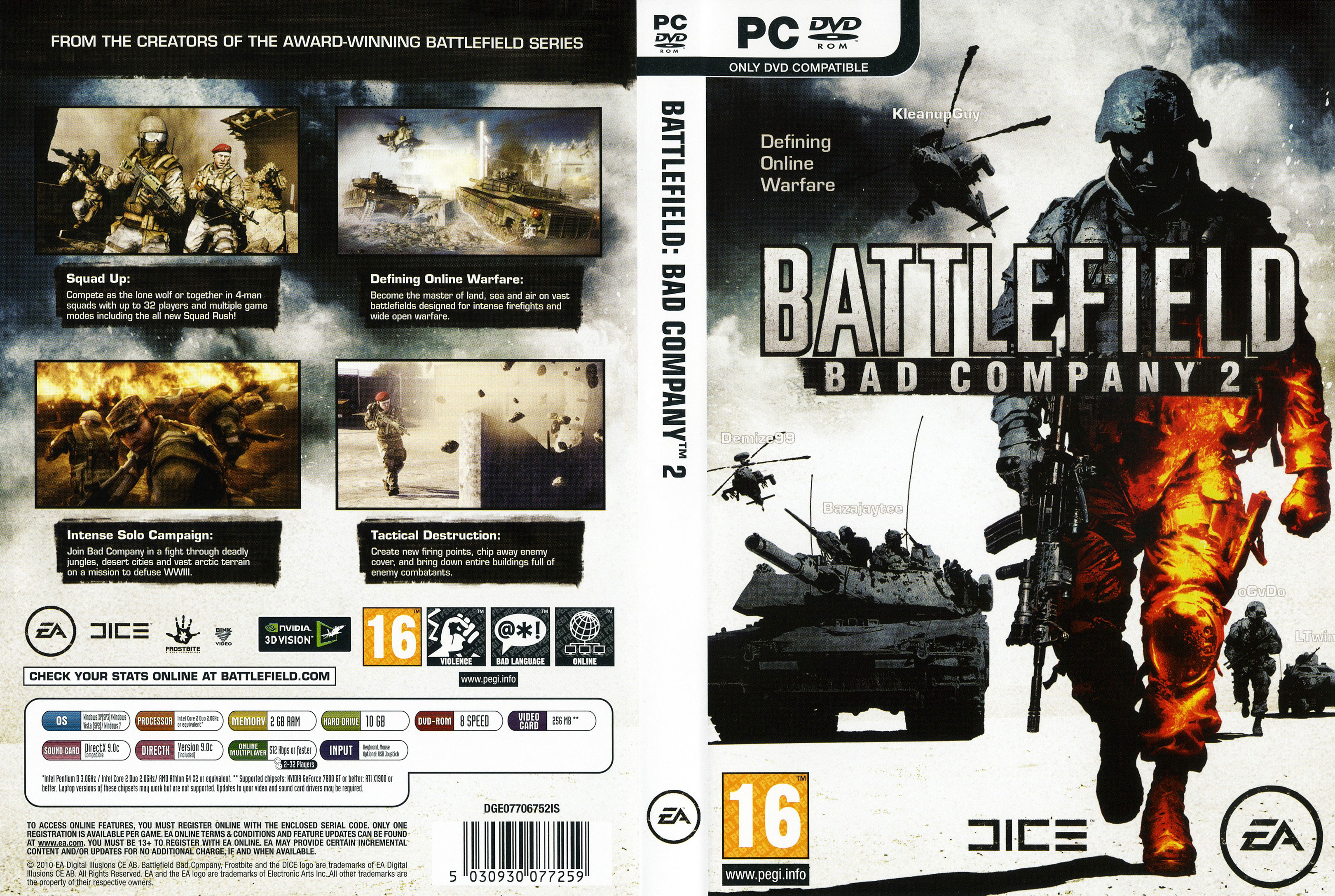 Battlefield: Bad Company 2 - DVD obal