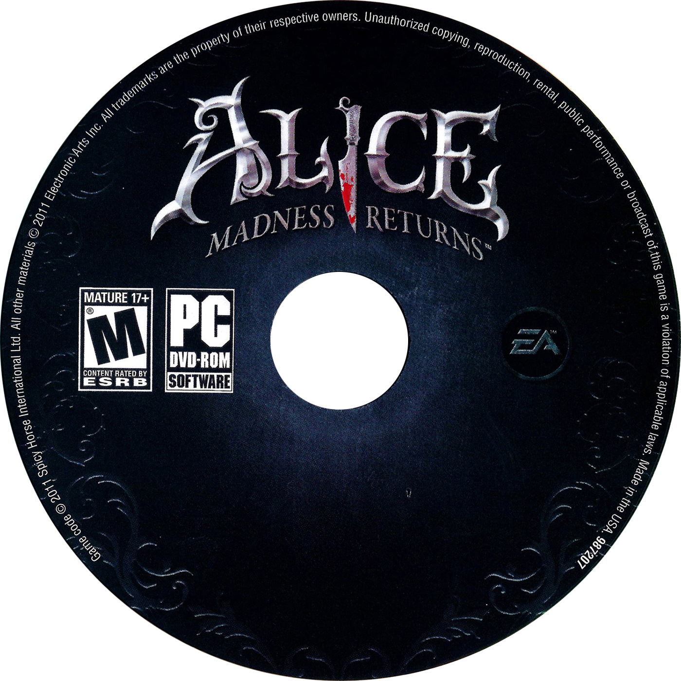 Alice: Madness Returns - CD obal