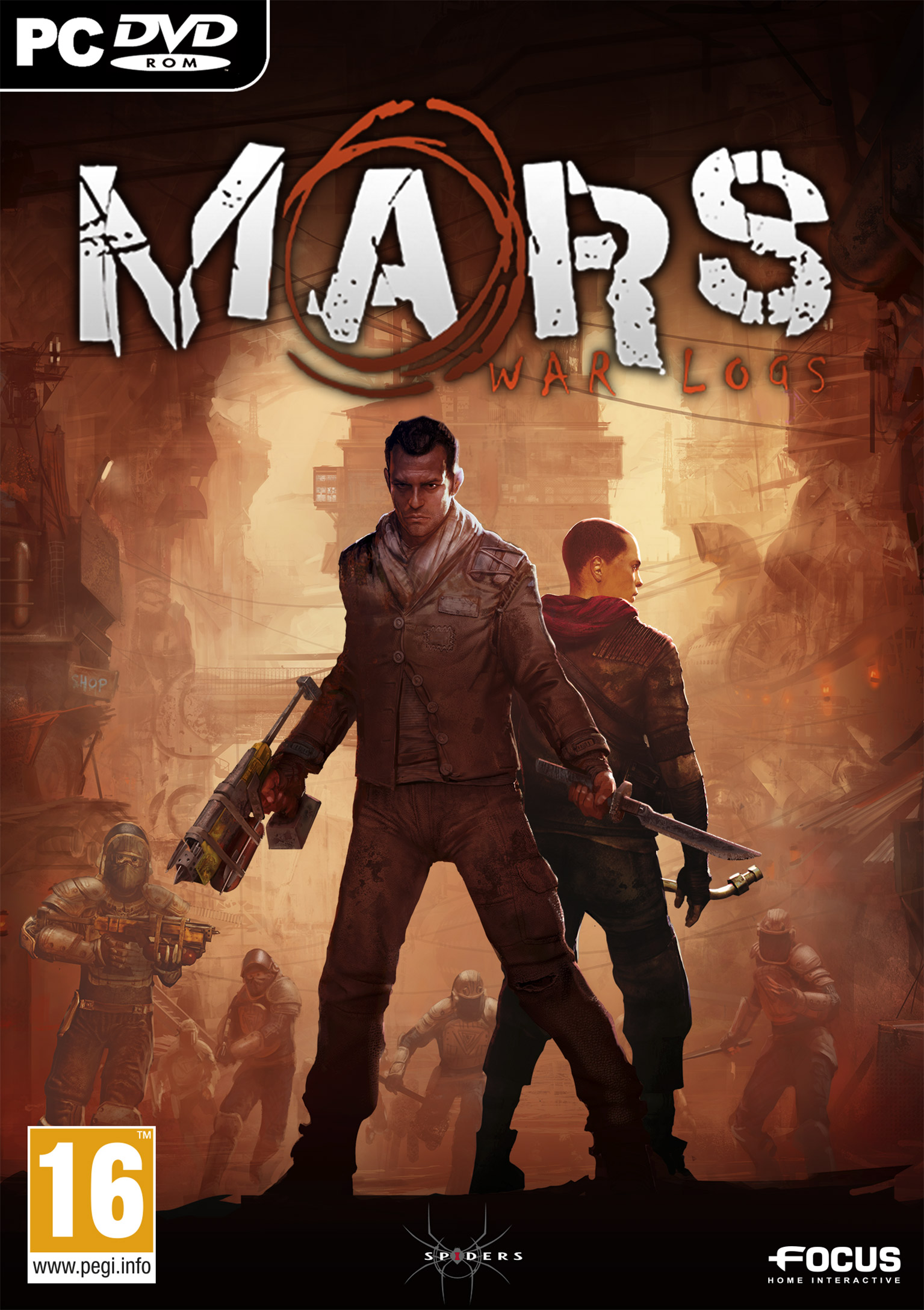 Mars: War Logs - predn DVD obal