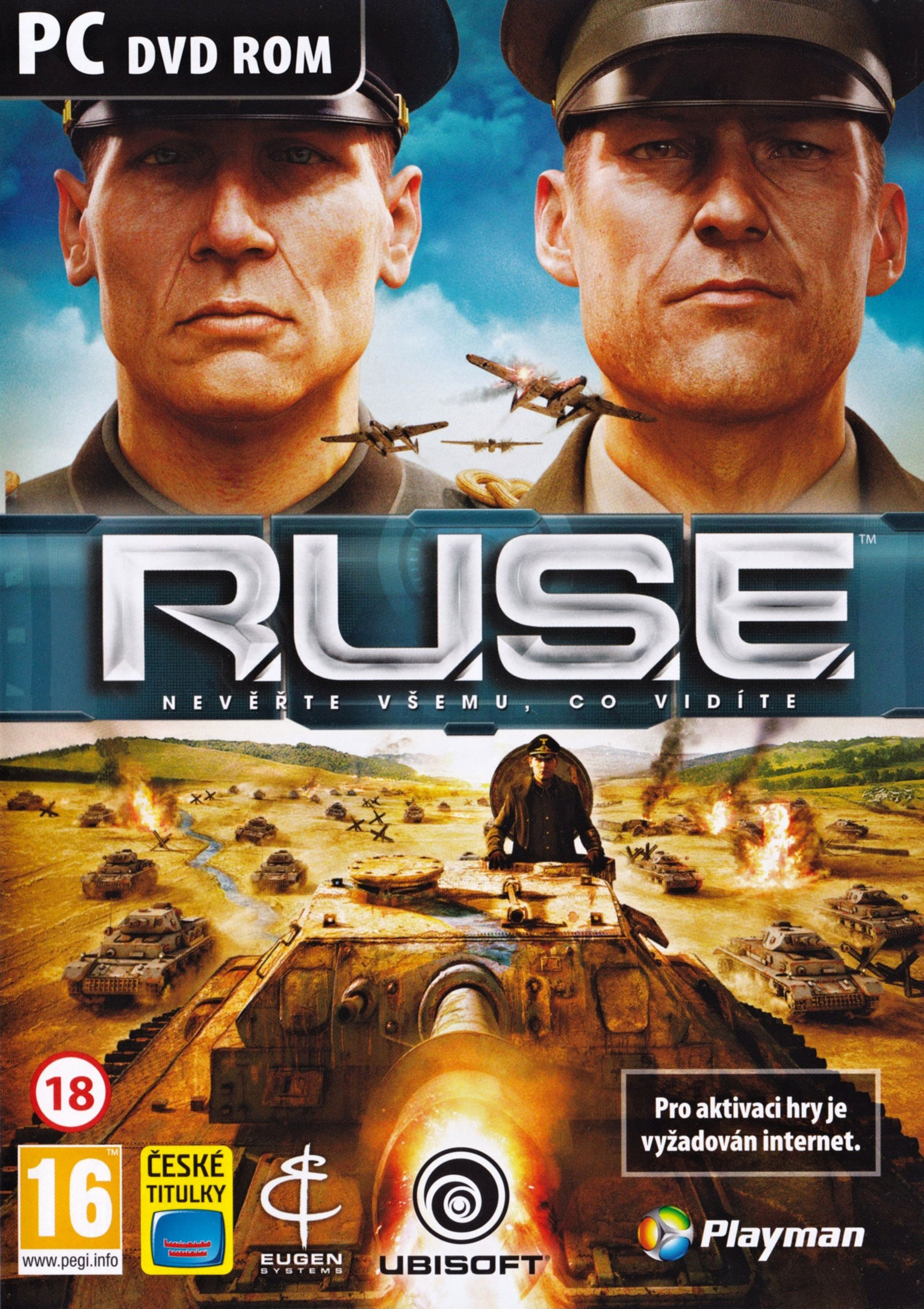 R.U.S.E. - predn DVD obal 2