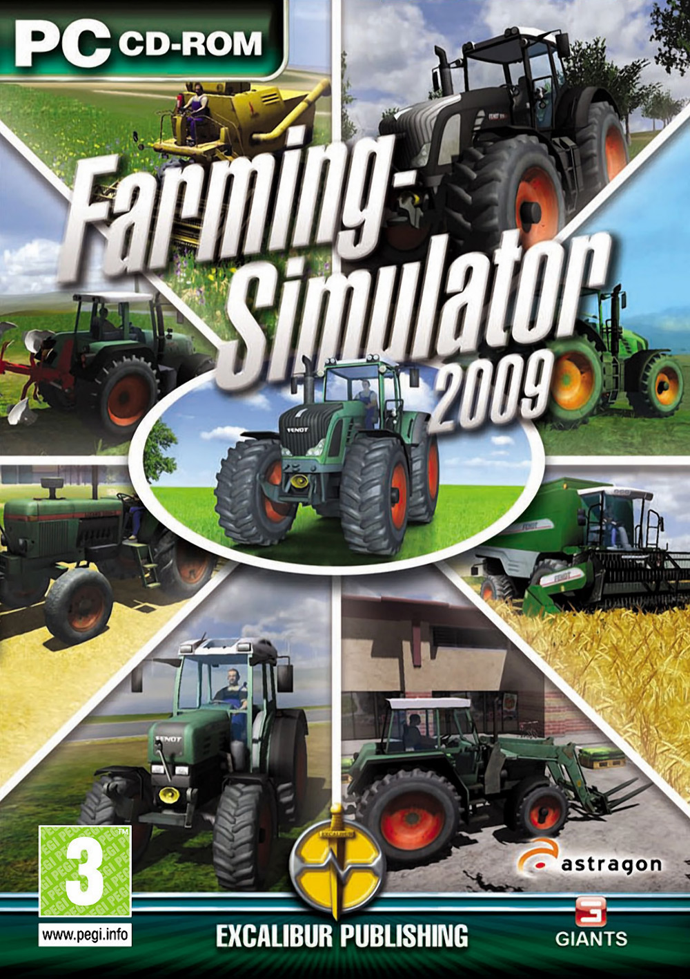Farming Simulator 2009 - predn DVD obal 3