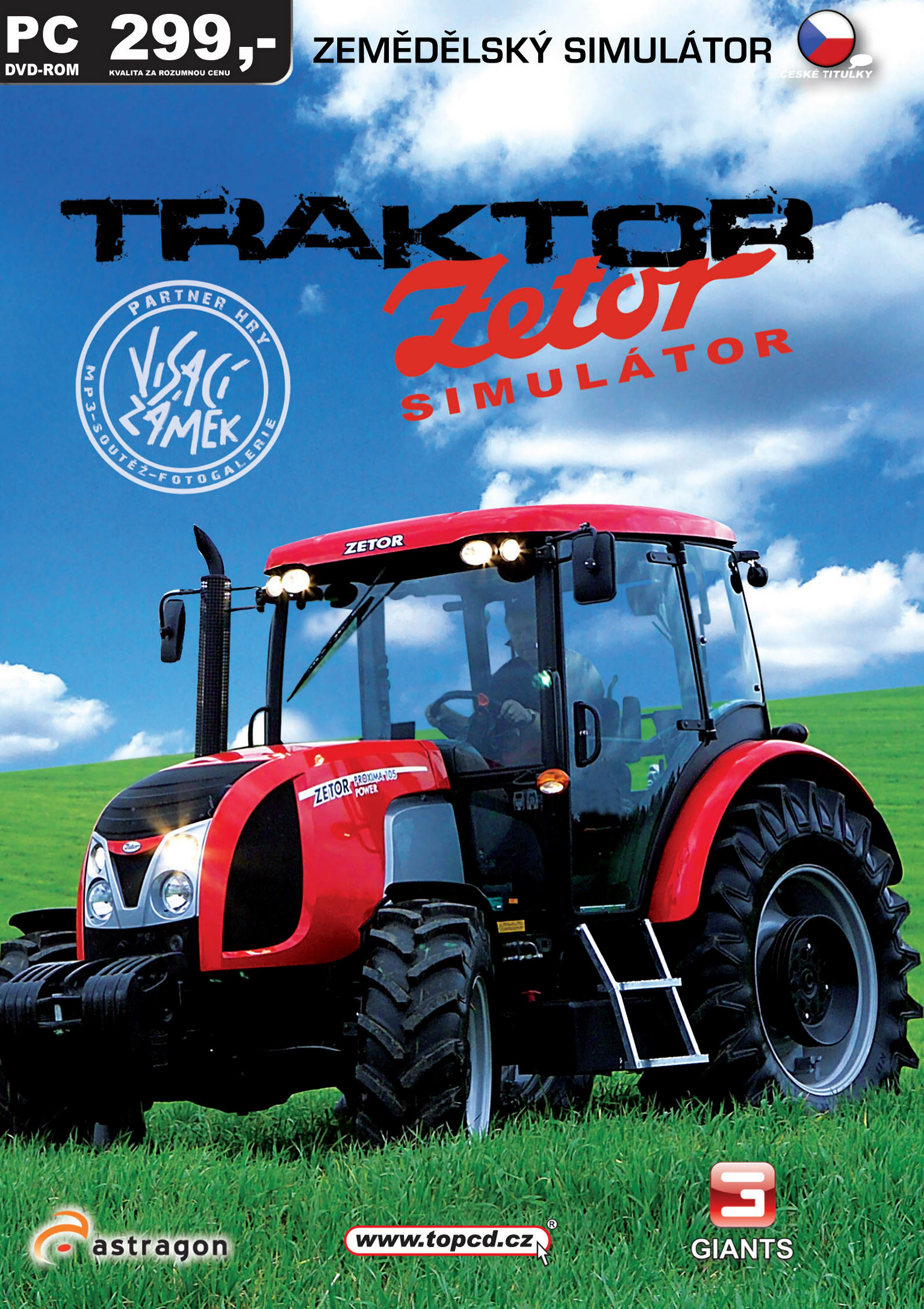 Farming Simulator 2009 - predn DVD obal 4