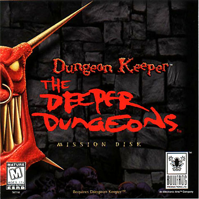 Dungeon Keeper: The Deeper Dungeons - predn CD obal