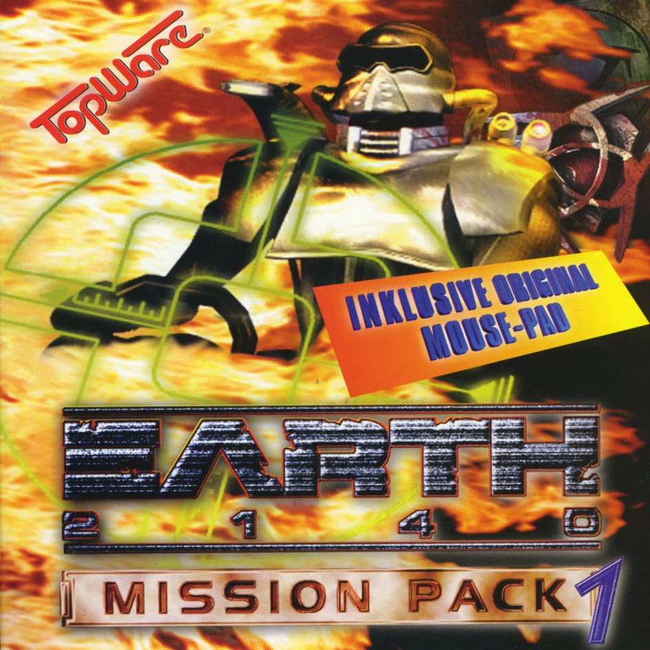 Earth 2140: Mission Pack 1 - predn CD obal