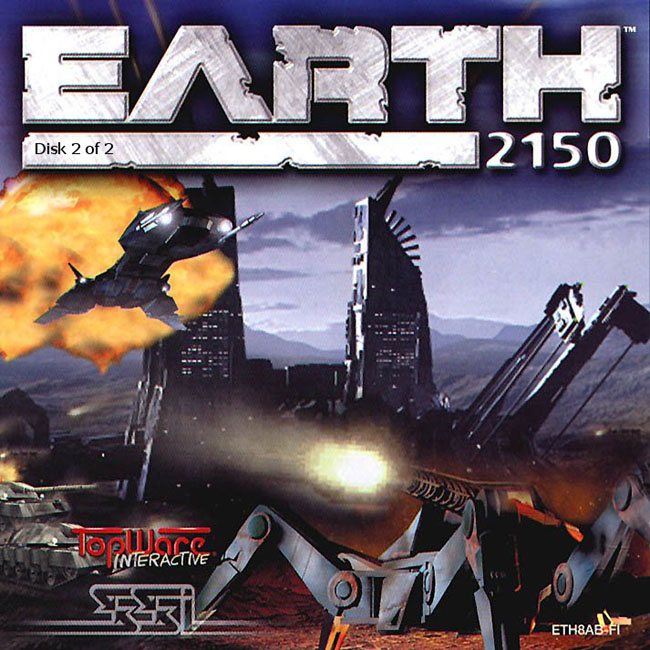 Earth 2150 - predn CD obal 2