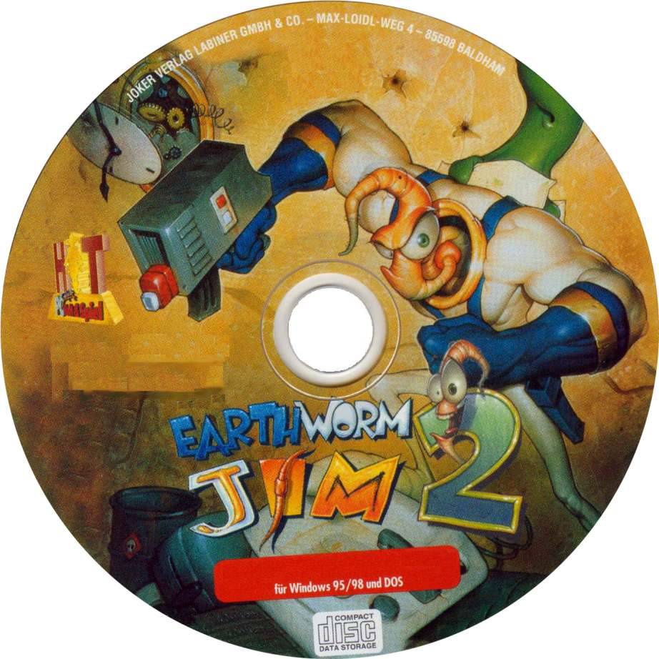 Earthworm Jim 2 - CD obal