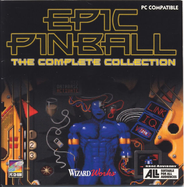 Epic Pinball - predn CD obal