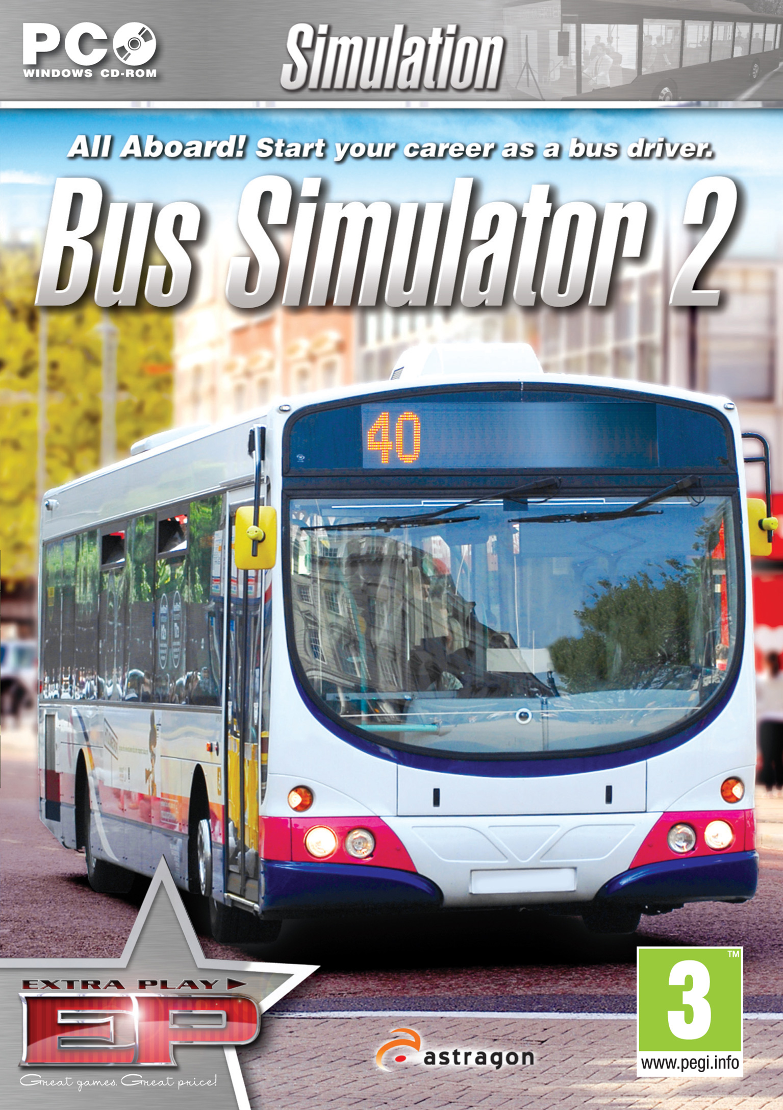Bus Simulator 2009 - predn DVD obal