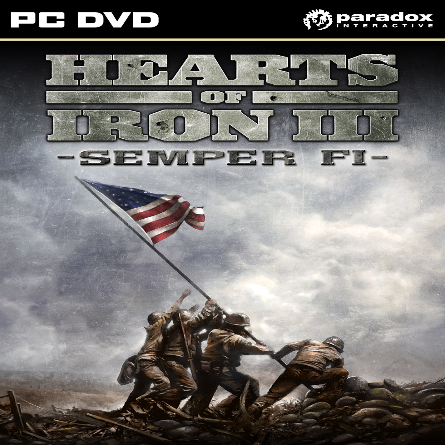 Hearts of Iron 3: Semper Fi - predn CD obal