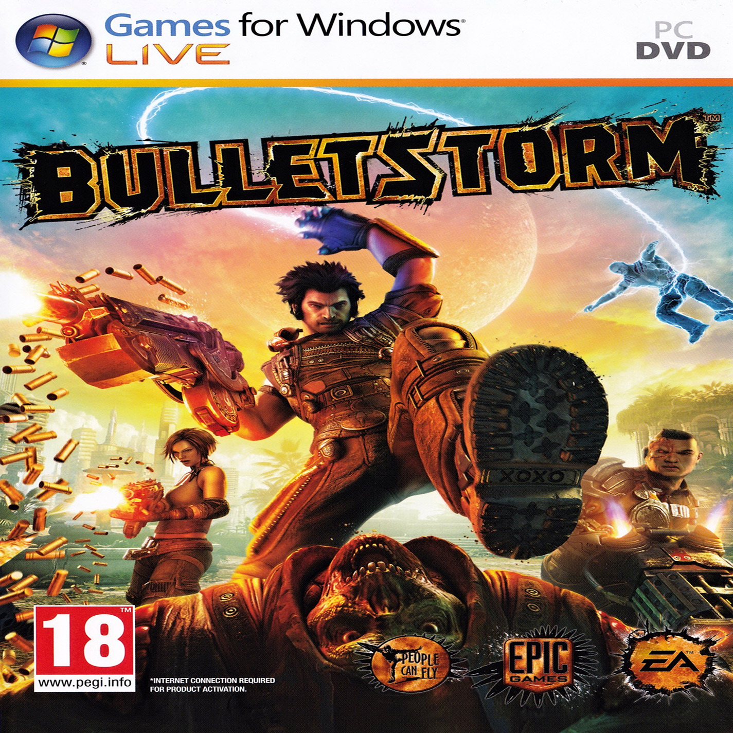 Bulletstorm - predn CD obal